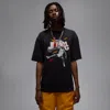 Jordan Men's  Brand T-shirt In Black