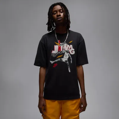 Jordan Men's  Brand T-shirt In Black