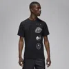 Jordan Stacked Logo Graphic T-shirt In Black