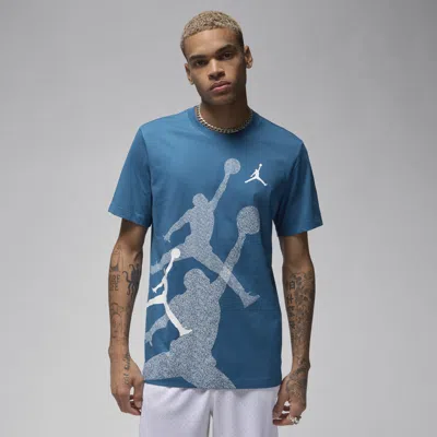 Jordan Men's  Brand T-shirt In Blue