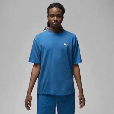 Jordan Men's  Brand T-shirt In Blue
