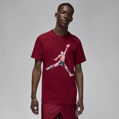Jordan Men's  Brand T-shirt In Red