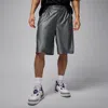 Jordan Men's  Brooklyn Cat Scratch Shorts In Gray