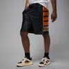 Jordan Men's  Brooklyn Cat Scratch Shorts In Black
