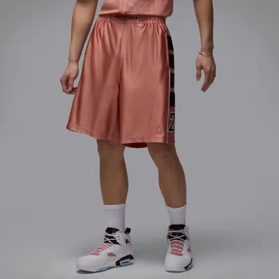 Jordan Men's  Brooklyn Cat Scratch Shorts In Pink