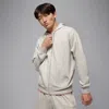 Jordan Men's  Brooklyn Fleece Full-zip Hoodie In Gray