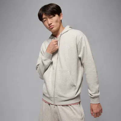 Jordan Men's  Brooklyn Fleece Full-zip Hoodie In Gray
