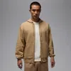 Jordan Men's  Brooklyn Fleece Full-zip Hoodie In Brown
