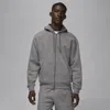 Jordan Men's  Brooklyn Fleece Full-zip Hoodie In Grey