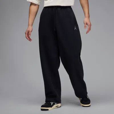 JORDAN MEN'S  BROOKLYN FLEECE OVERSIZED OPEN-HEM PANTS,1015715228