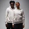 Jordan Men's  Brooklyn Fleece Pullover Hoodie In White