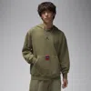 Jordan Men's  Brooklyn Fleece Pullover Hoodie In Green