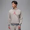 Jordan Men's  Brooklyn Fleece Pullover Hoodie In Grey