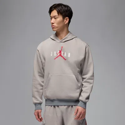 Jordan Men's  Brooklyn Fleece Pullover Hoodie In Grey