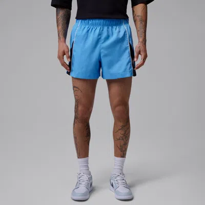 Jordan Men's  Brooklyn Fleece Shortie Shorts In Blue