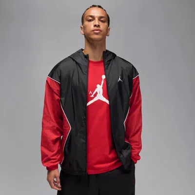 Jordan Essentials Draft Hooded Jacket In Black