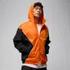 Jordan Men's  Brooklyn Hooded Draft Jacket In Orange