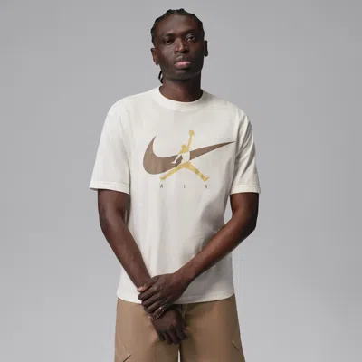 Jordan Men's  Brooklyn Jumpman T-shirt In White