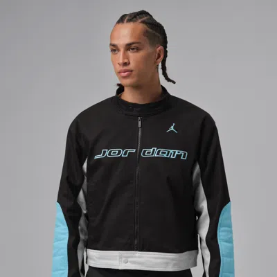 Jordan Men's  Brooklyn Motorsport Jacket In Black