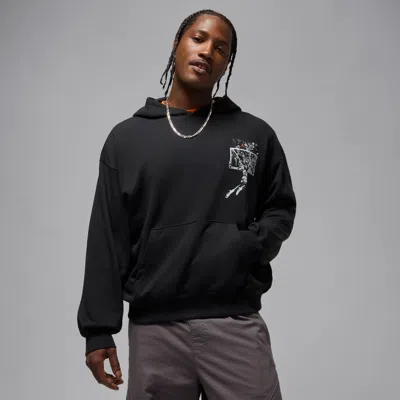 JORDAN MEN'S  BROOKLYN OVERSIZED PULLOVER HOODIE,1015776970