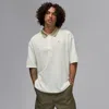 Jordan Men's  Brooklyn Polo In White