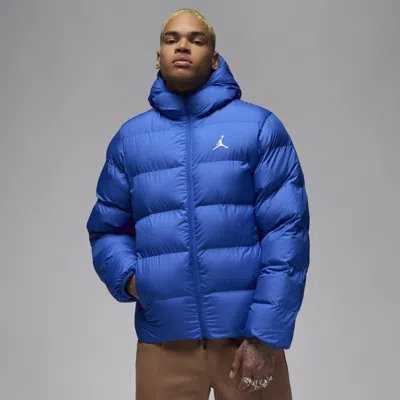 Jordan Men's  Brooklyn Puffer Jacket In Blue/black