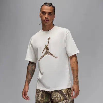 Jordan Men's  Brooklyn Realtree Jumpman T-shirt In White