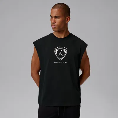 Jordan Men's  Brooklyn Sleeveless Top In Black