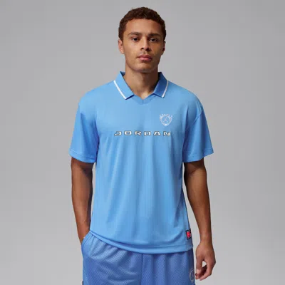 Jordan Men's  Brooklyn Soccer Top In Blue
