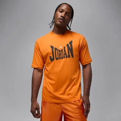 Jordan Men's  Brooklyn T-shirt In Orange