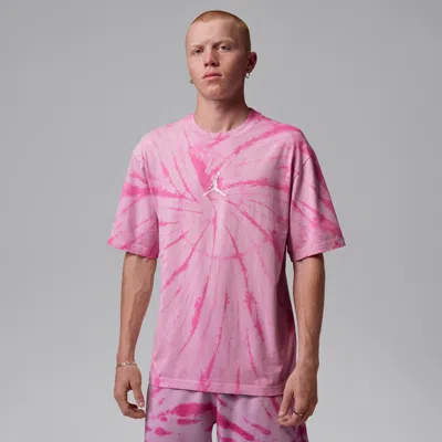 Jordan Men's  Brooklyn Tie-dye Festival T-shirt In Pink
