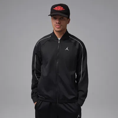 Jordan Men's  Brooklyn Tricot Track Jacket In Black