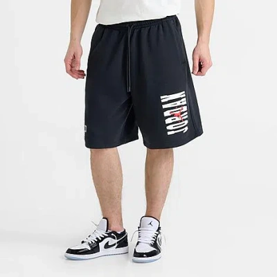 Jordan Men's Brooklyn Varsity Fleece Shorts In Black