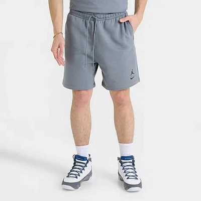 Jordan Men's Brooklyn Varsity Fleece Shorts In Gray