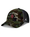 Jordan Men's Oklahoma 2025 Military Appreciation Rise  Brand College Trucker Adjustable Hat In Multi
