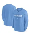 Jordan North Carolina Tar Heels Sideline Nike Men's College Long-sleeve Windshirt In Blue