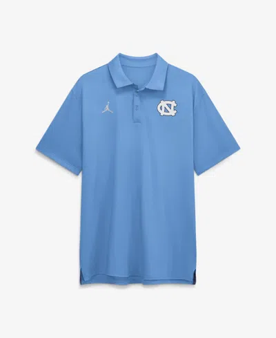 Jordan Men's Carolina Blue North Carolina Tar Heels 2026 Sideline Tour Dri-fit Polo Shirt