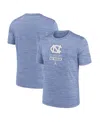 Jordan Men's Carolina Blue North Carolina Tar Heels Campus Center Block Velocity Performance T-shirt In Blue