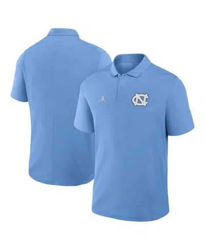 Jordan Men's Carolina Blue North Carolina Tar Heels Primetime Victory Primary Logo Performance Polo Shirt