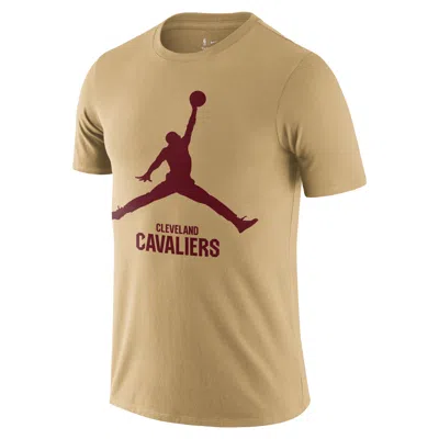 Jordan Men's Cleveland Cavaliers Essential  Nba T-shirt In Brown