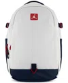 Jordan Men's Cordura Logo Backpack In White