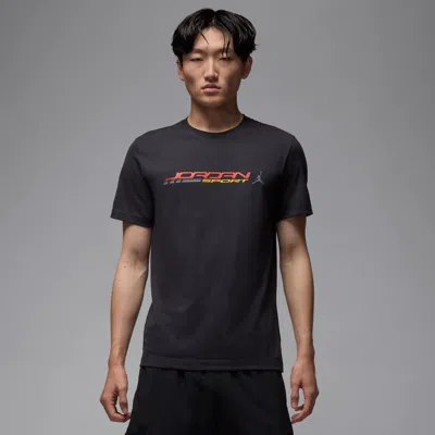 Jordan Men's  Crew-neck T-shirt In Black