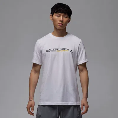 Jordan Men's  Crew-neck T-shirt In White