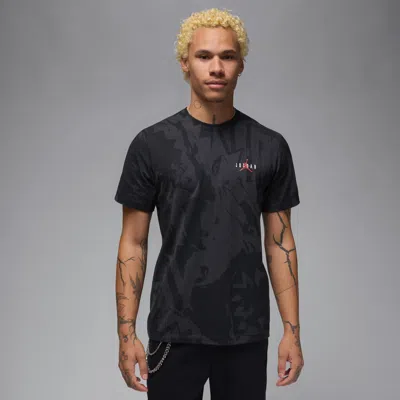 Jordan Men's  Crew-neck T-shirt In Black