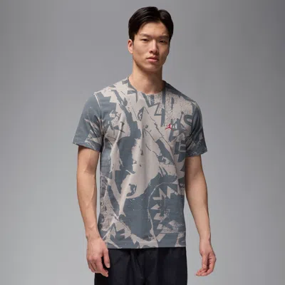 Jordan Men's  Crew-neck T-shirt In Grey