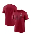 Jordan Oklahoma Campus Legend Shadow Logo Nike Men's Dri-fit College T-shirt In Red