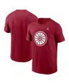 Jordan Men's Crimson Oklahoma Sooners Primetime Evergreen Alternate Logo T-shirt In Crimson