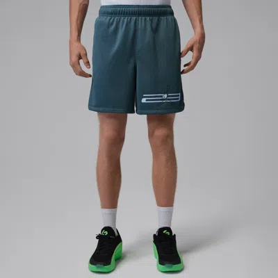 Jordan Men's  Dri-fit Mesh Graphic Shorts In Blue