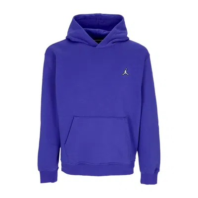 Jordan Men's Essentials Fleece Hoodie Light Concord/white In Blue