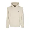 Jordan Men's Essentials Fleece Hoodie Rattan/white In Neutral